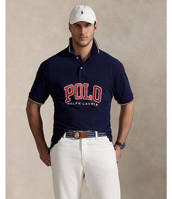 Polo Ralph Lauren Big & Tall Classic Fit Logo Mesh Short Sleeve Polo Shirt Product Image