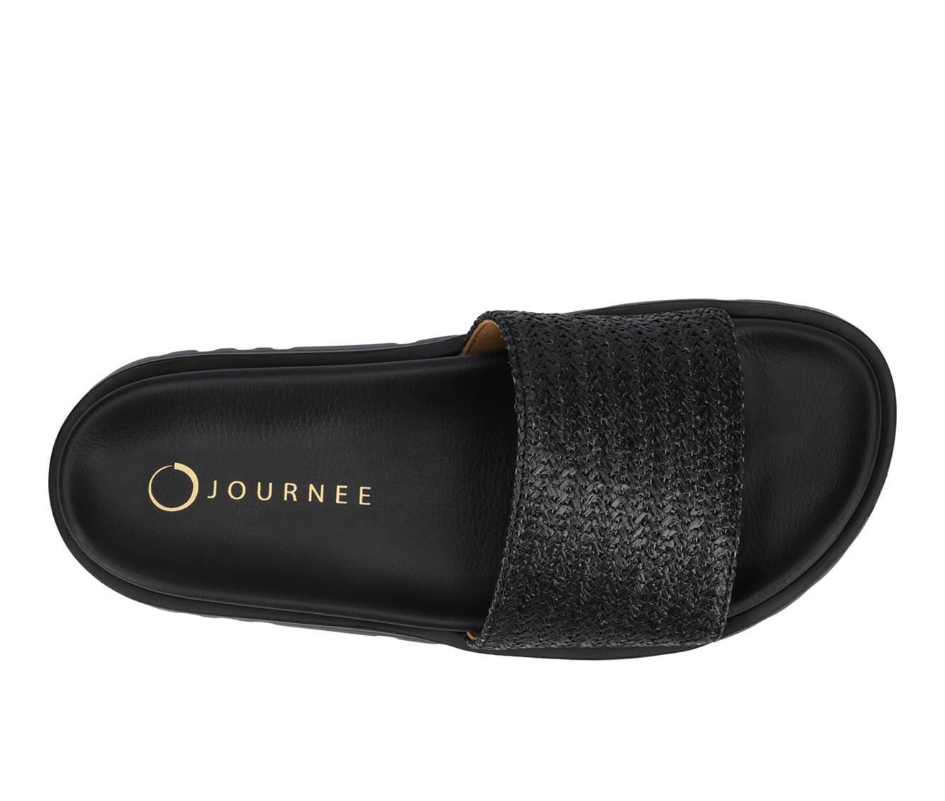 Women's Journee Collection Starr Footbed Sandals Product Image