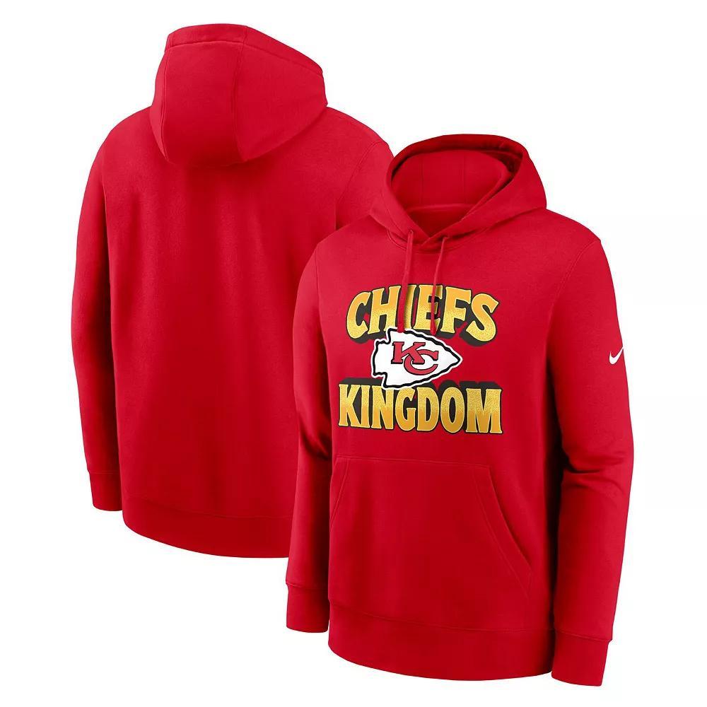 Men's Nike Red Kansas City Chiefs Hometown Fleece Pullover Hoodie,  Product Image