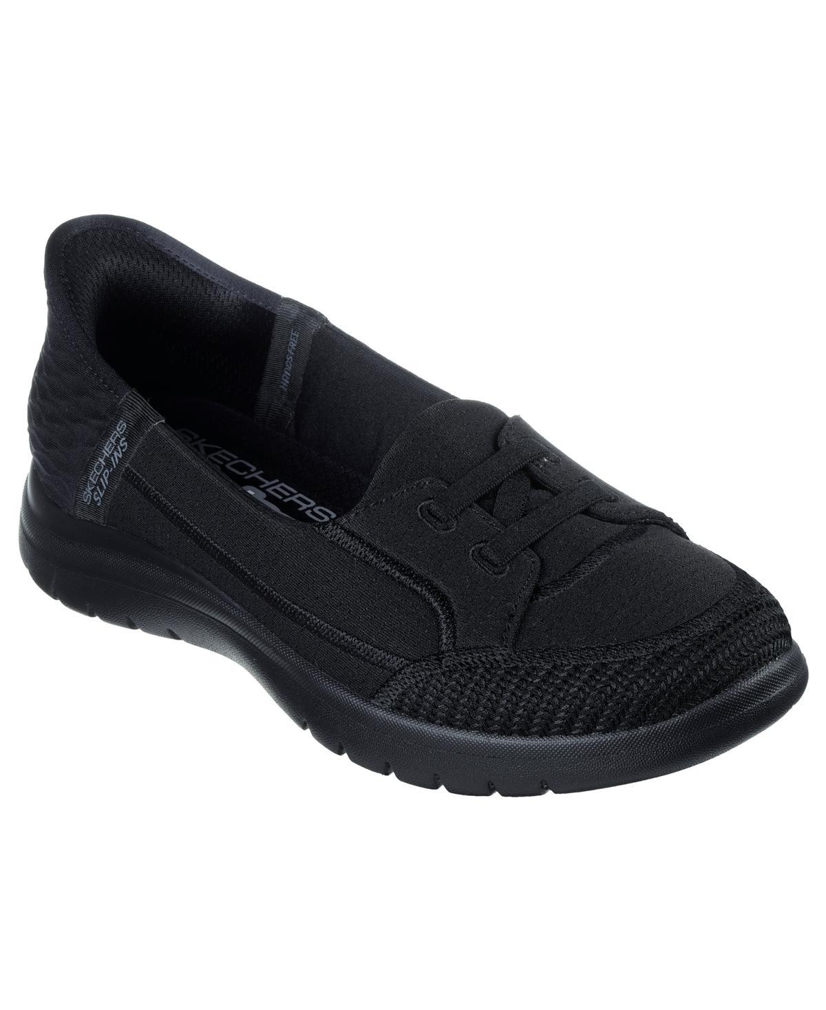 Skechers Hands Free Slip-ins™ On-the-GO® Flex Top Notch Women's Shoes, Size: 6, Black Product Image