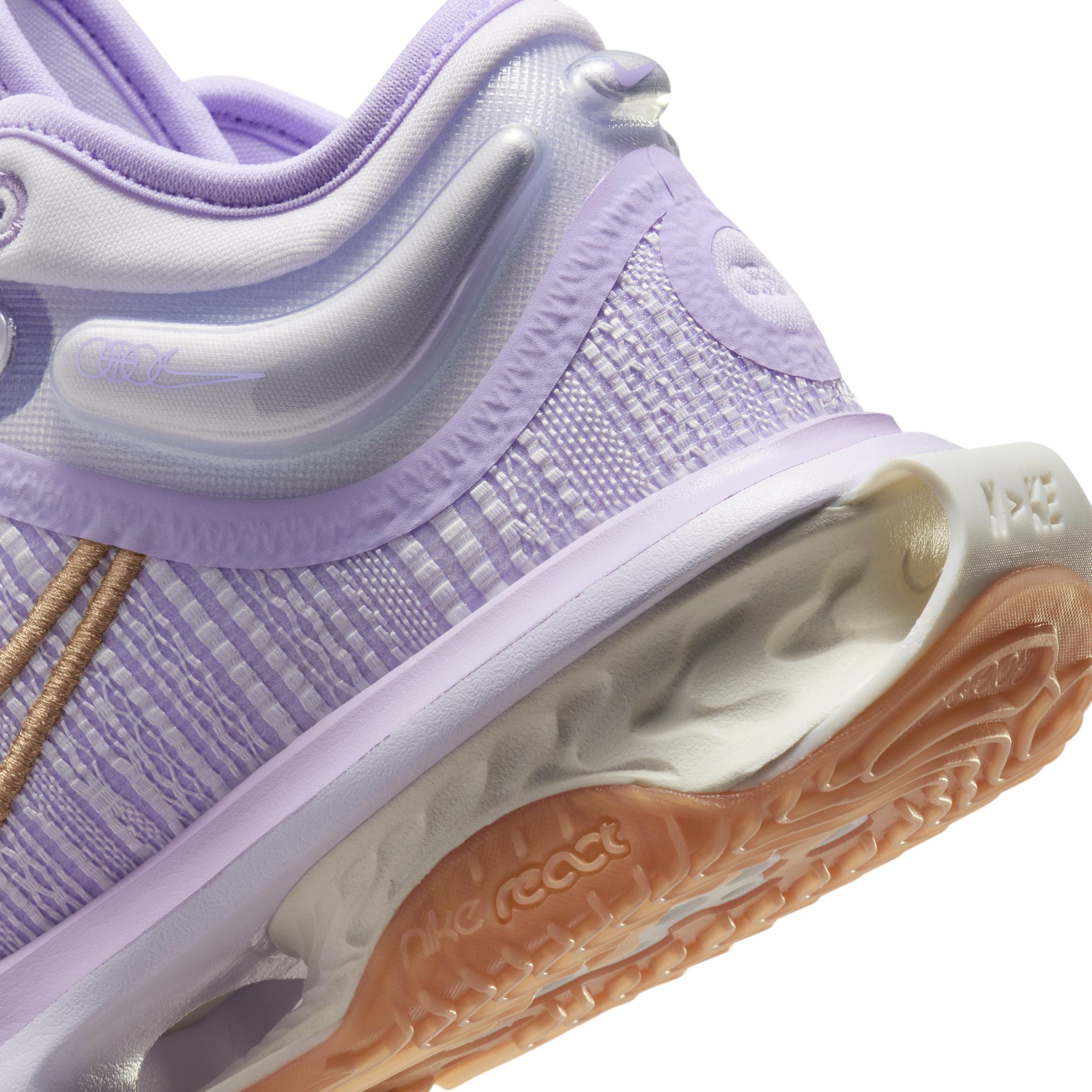 Nike Womens Air Zoom G.T. Jump 2.0 - Running Shoes Lilac Bloom/Barely Grape/Metallic Red Bronze Product Image