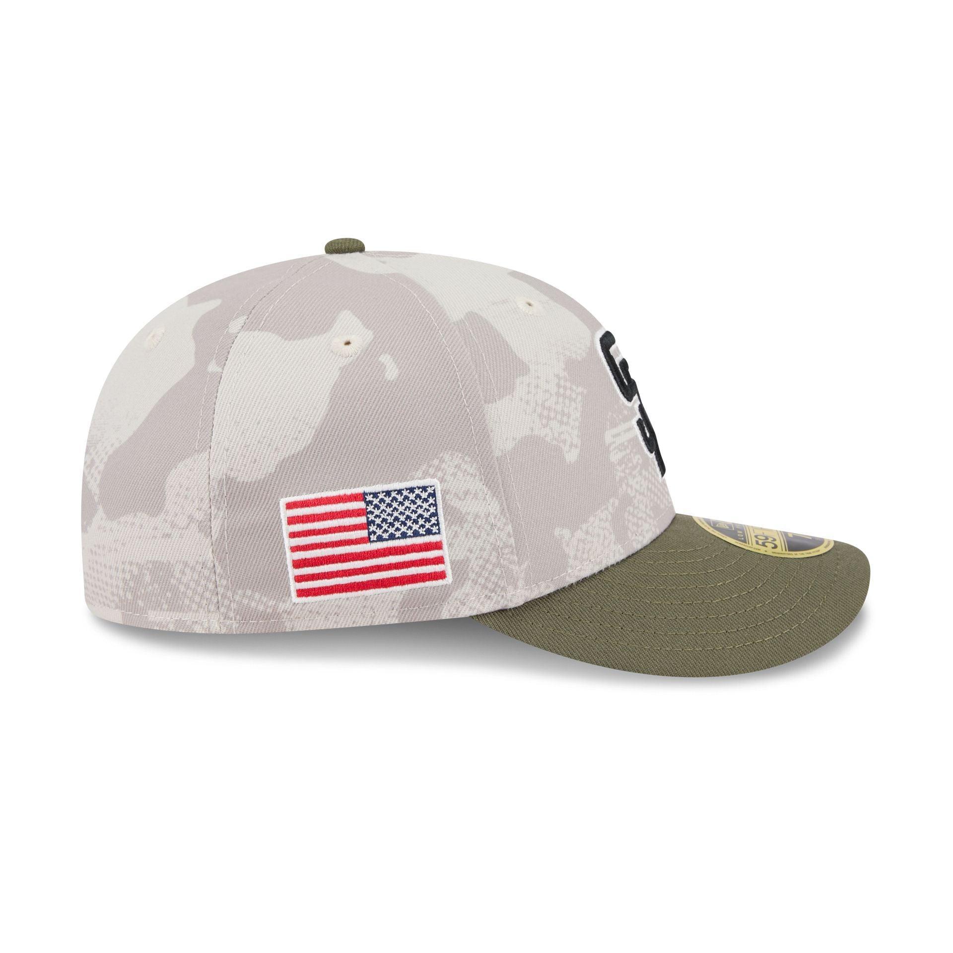 San Diego Padres Armed Forces Day 2025 Low Profile 59FIFTY Fitted Hat Male Product Image