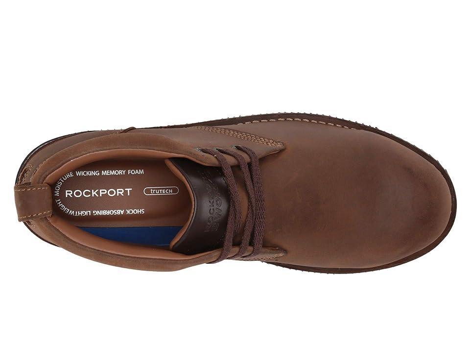 Rockport Works Prestige Point Work Steel Toe (Beeswax) Men's Shoes Product Image