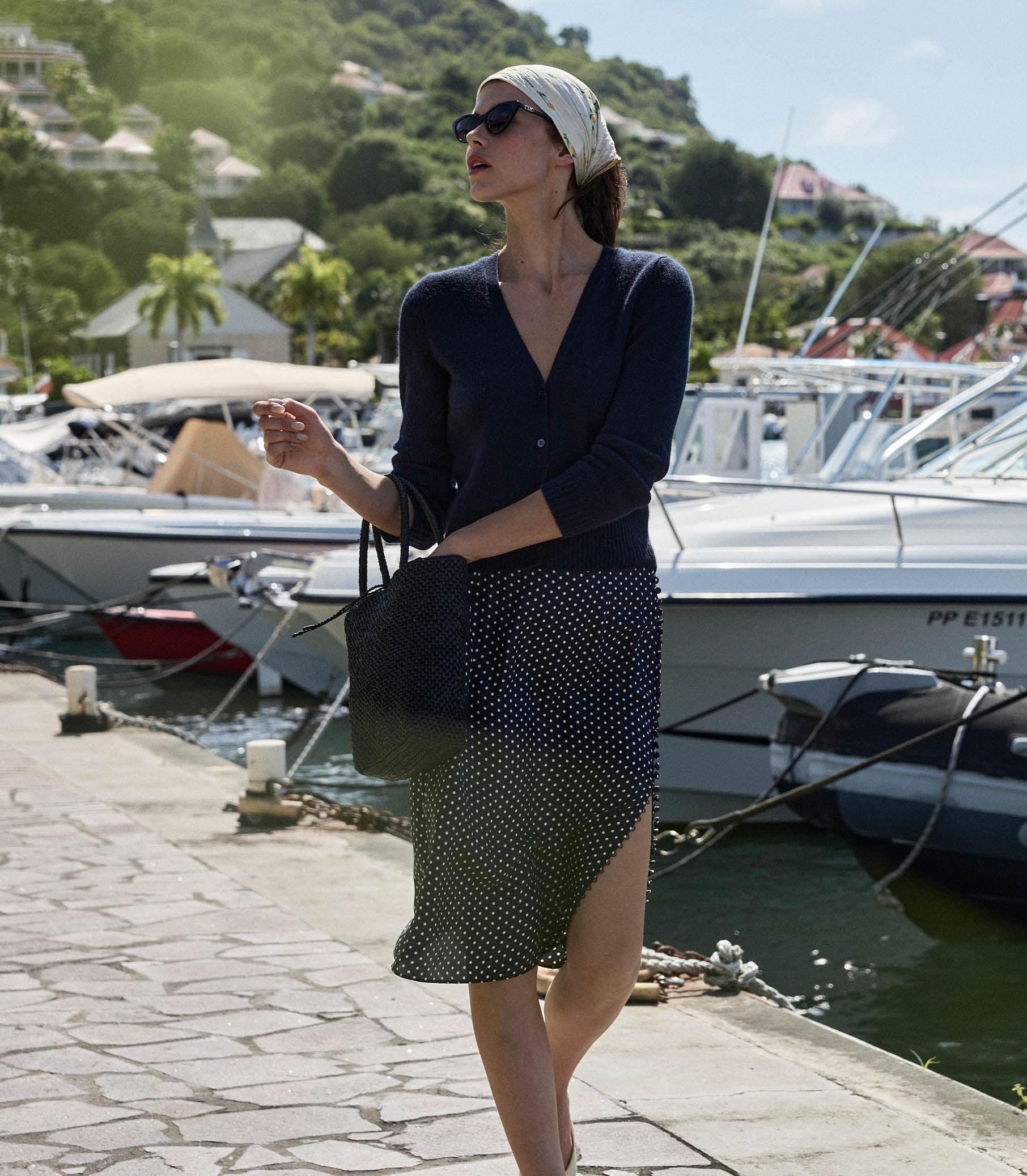 CAMERON CARDIGAN -- NAVY Product Image