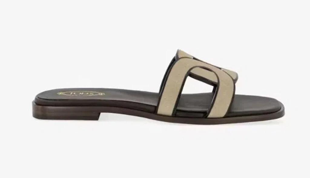 TOD'S Sandals In Brown Product Image