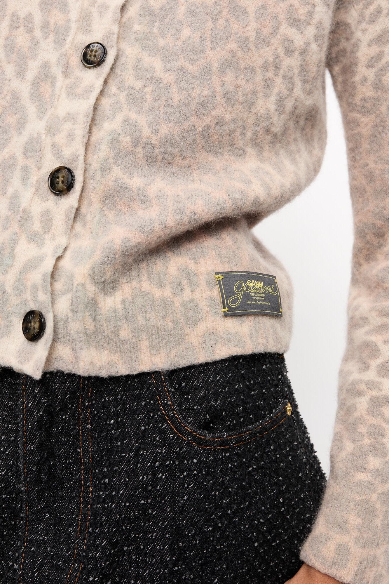 Leopard Printed Cardigan Product Image