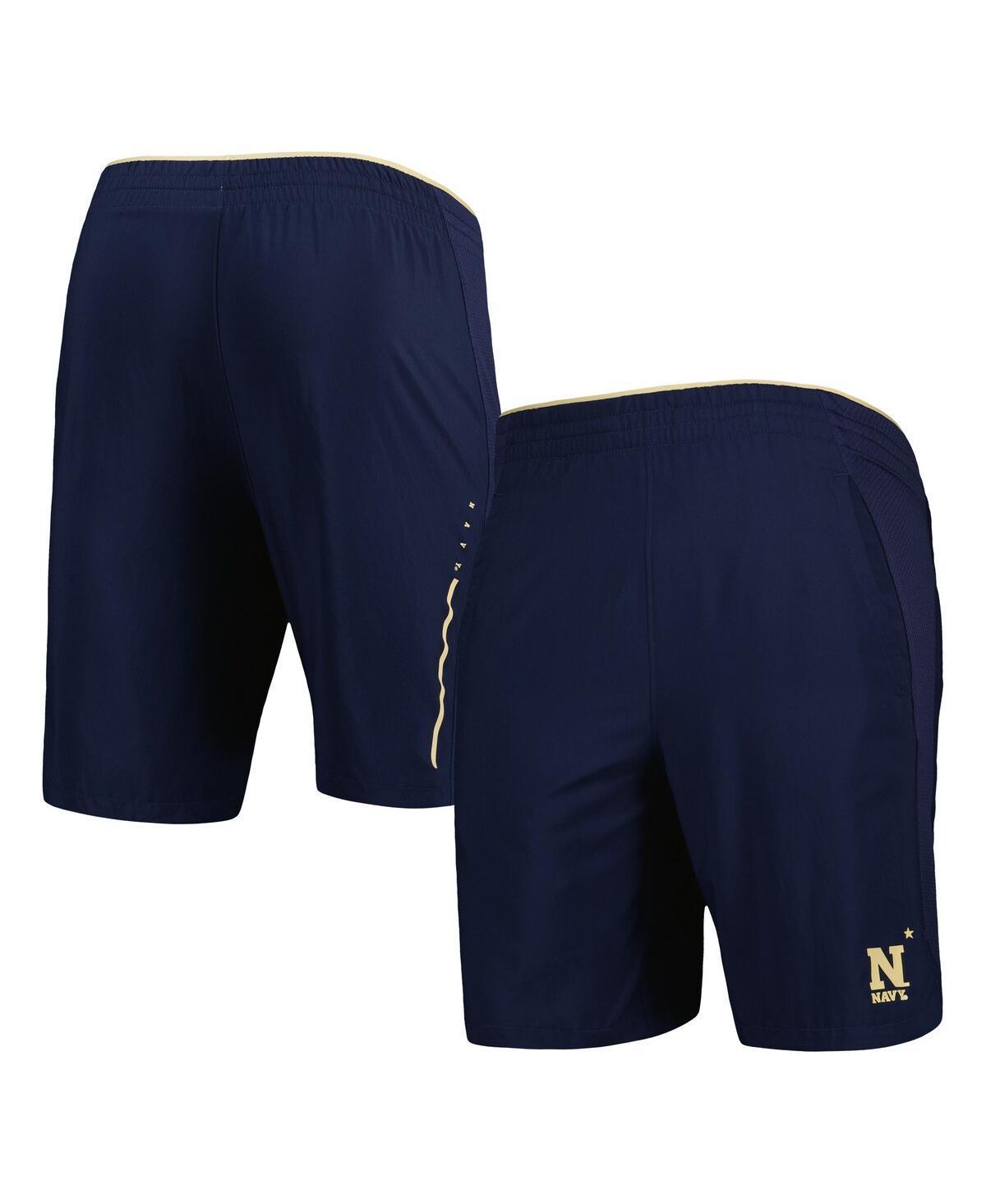 Mens Under Armour Midshipmen Woven Shorts Blue Product Image