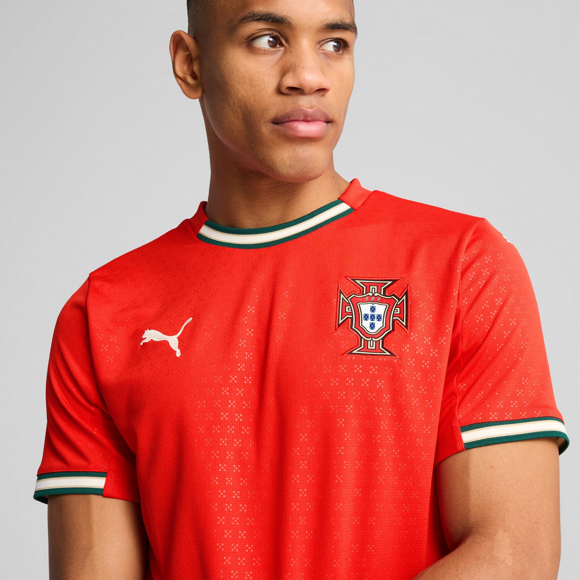 PUMA Portugal 25 Home Replica Mens Soccer Jersey Product Image