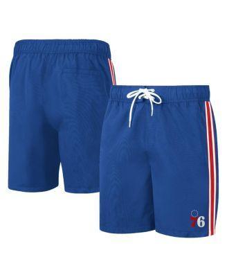 Mens G-III Sports by Carl Banks Royal/Red Philadelphia 76ers Sand Beach Volley Swim Shorts Product Image