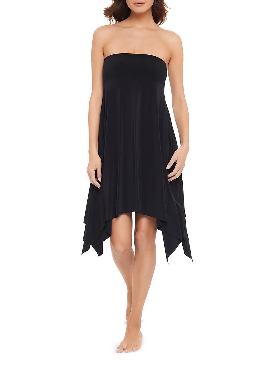 Handkerchief Skirt Swim Cover-Up Product Image