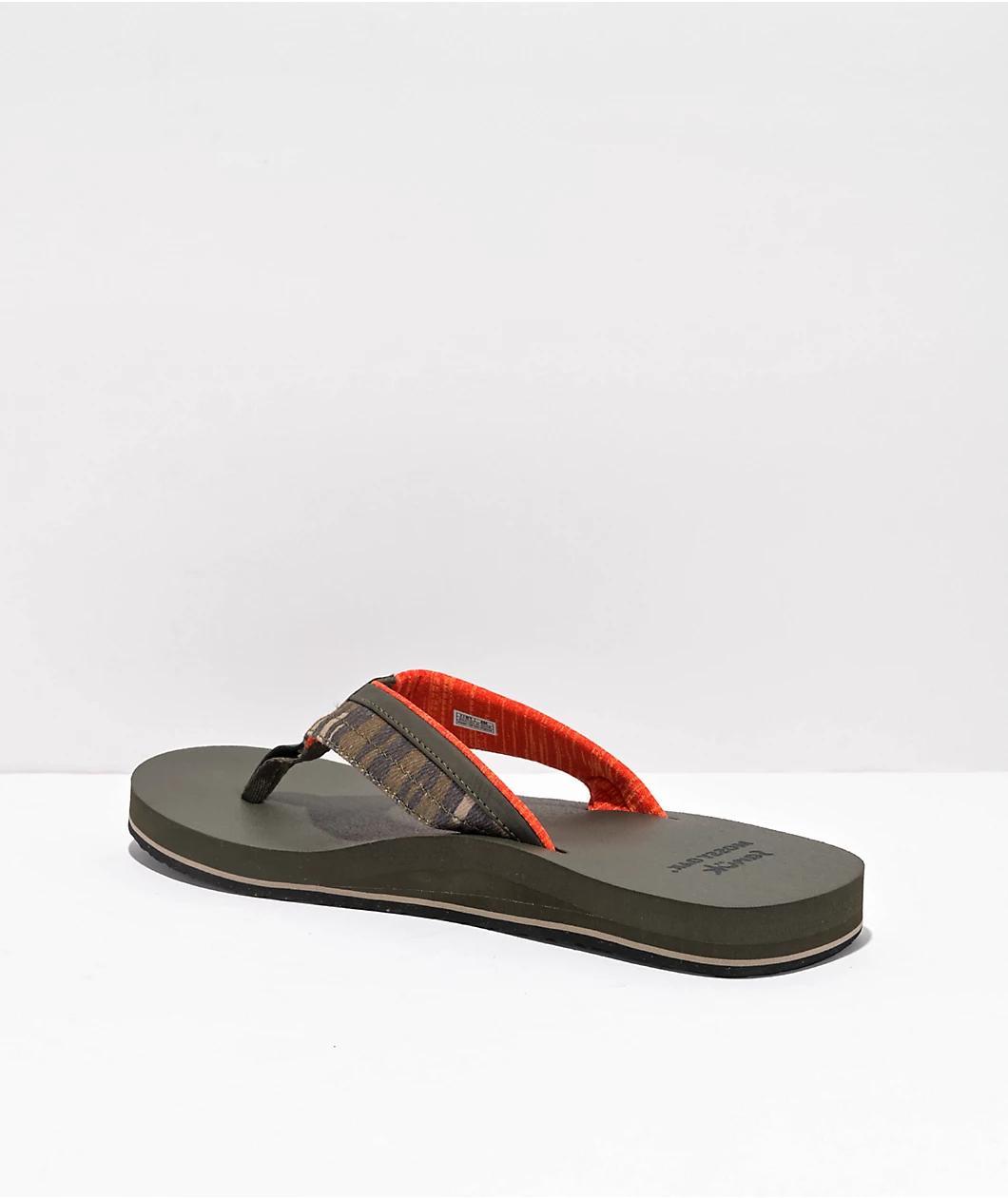 Sanuk x Mossy Oak Ziggy ST Original Bottomland Camo Sandals Product Image