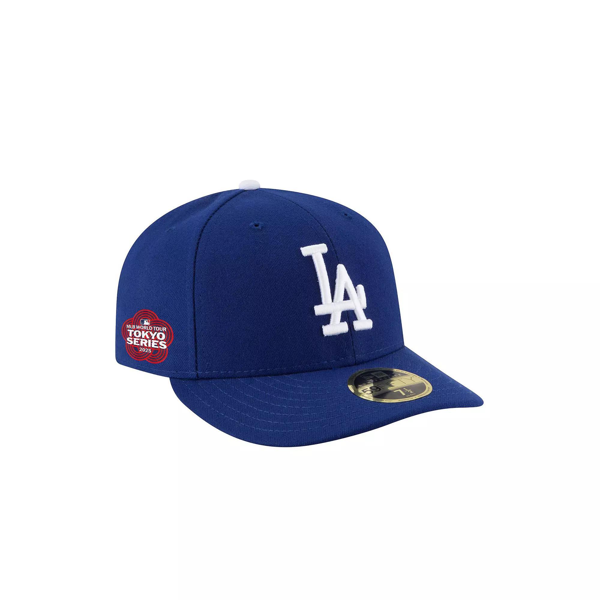 Men's New Era Royal Los Angeles Dodgers 2025 MLB World Tour: Tokyo Series Side Patch Low Profile 59FIFTY Fitted Hat,  Product Image
