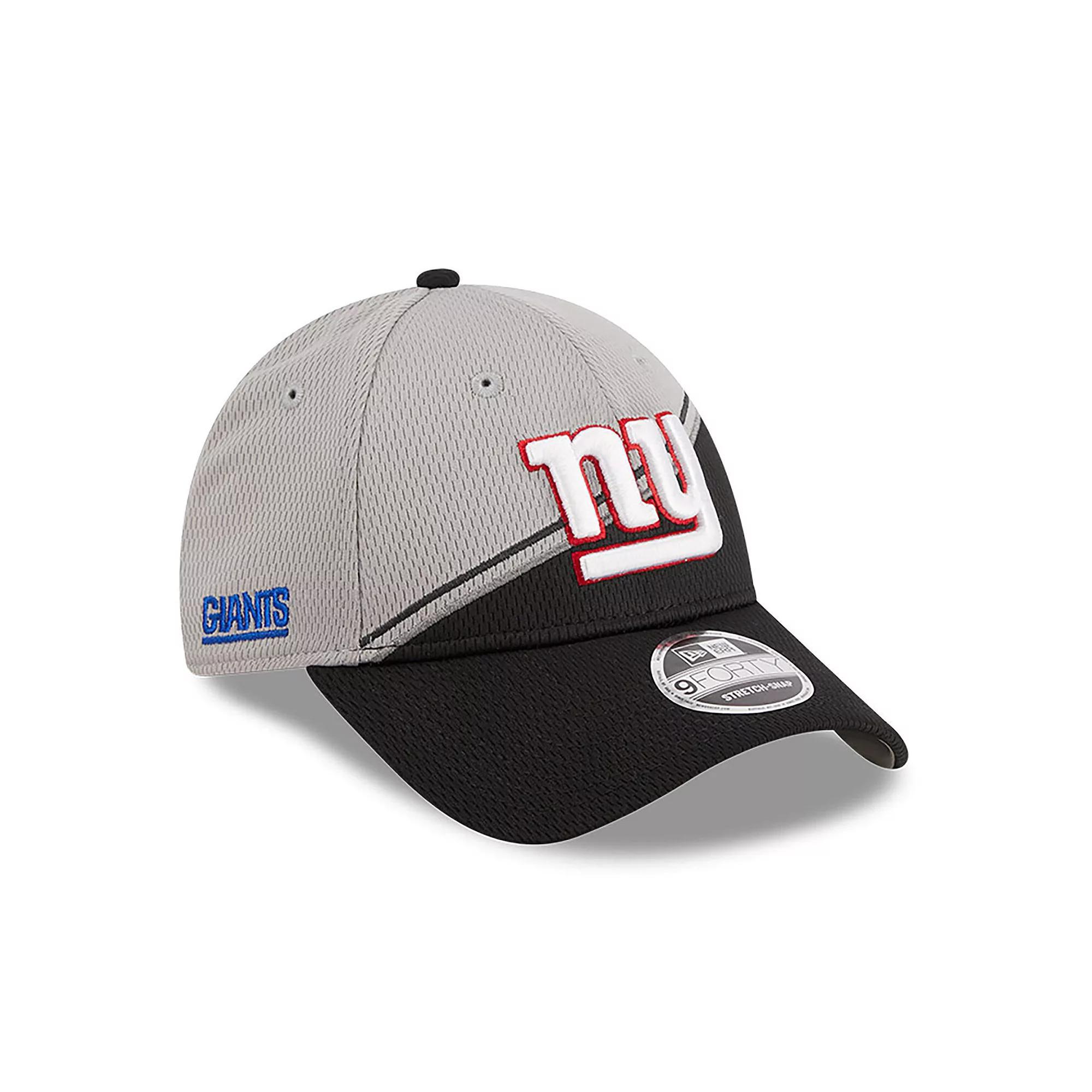 Men's New Era  Gray/Black New York Giants 2023 Sideline 9FORTY Adjustable Hat, Grey Product Image