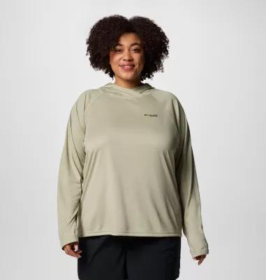 Columbia Womens PFG Tidal Tee II Hoodie - Plus Size- Product Image