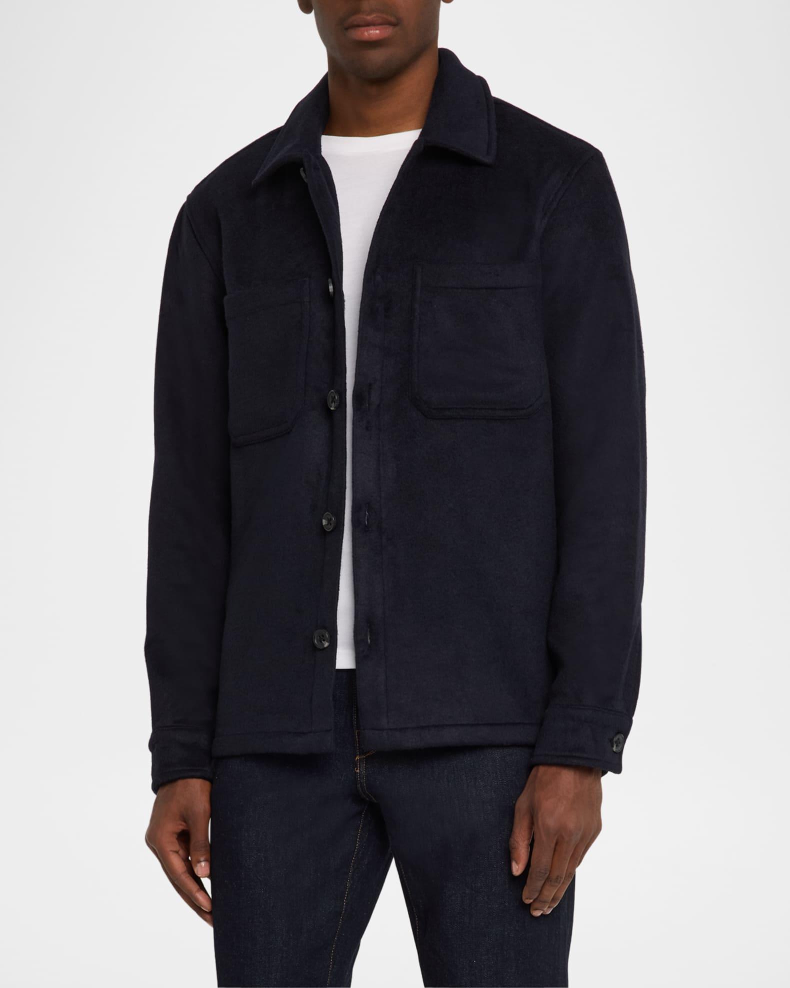 Men's Leon Wool-Blend Overshirt Product Image