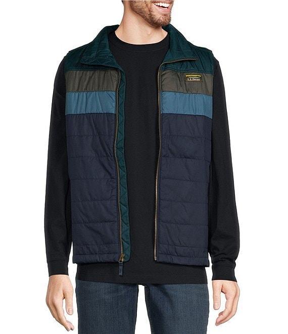 L.L.Bean Mountain Classic Color Block Puffer Vest Product Image
