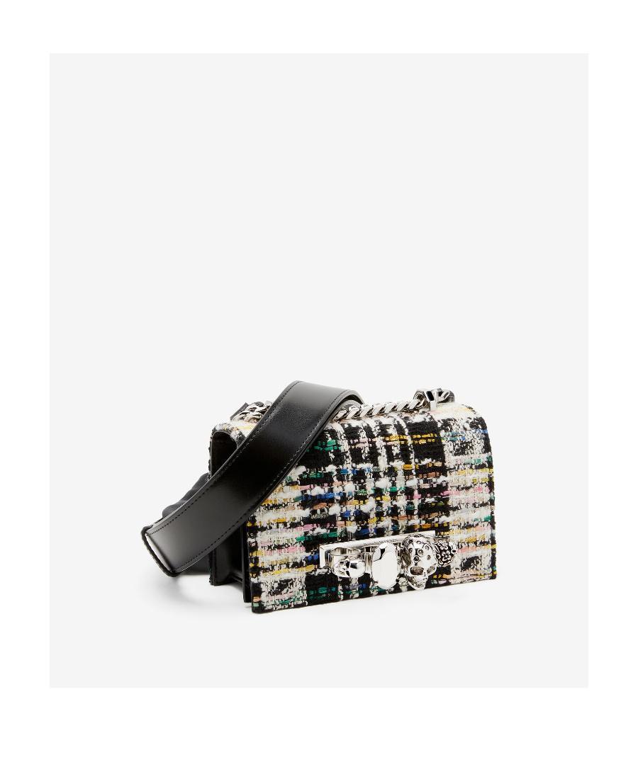 ALEXANDER MCQUEEN Mini Jewelled Mini Bag In Black Product Image