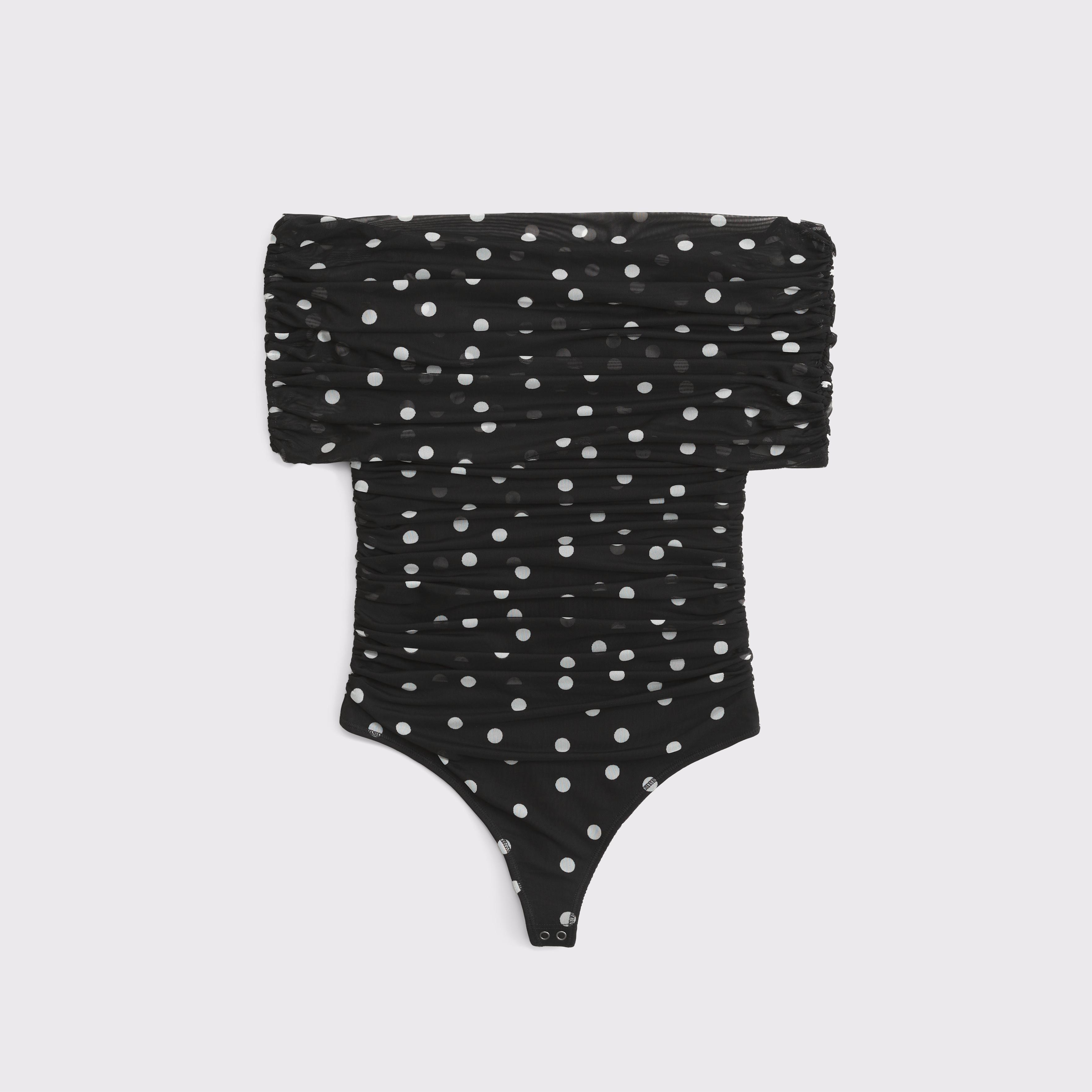 Mesh Foldover Bodysuit Product Image