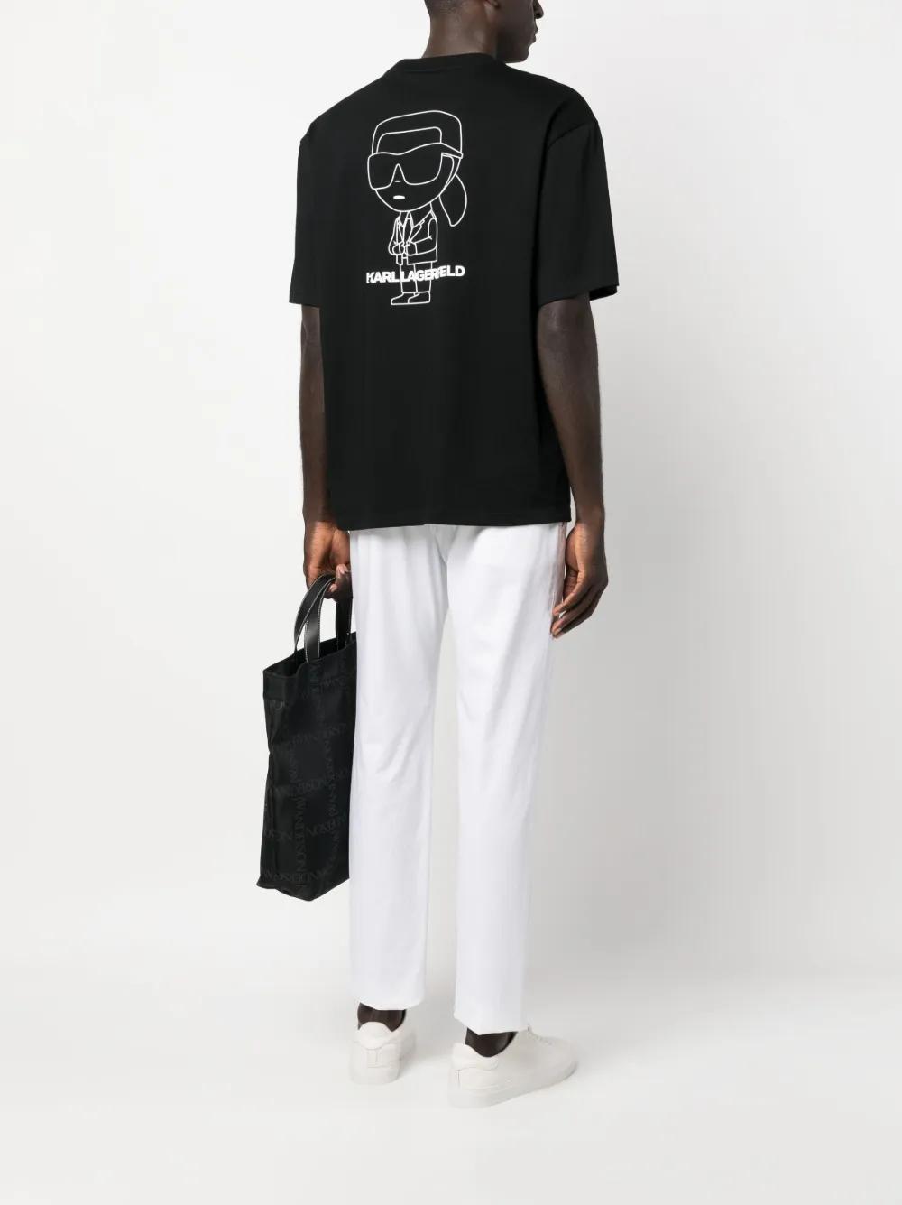 Ikon Outline organic-cotton T-shirt Product Image