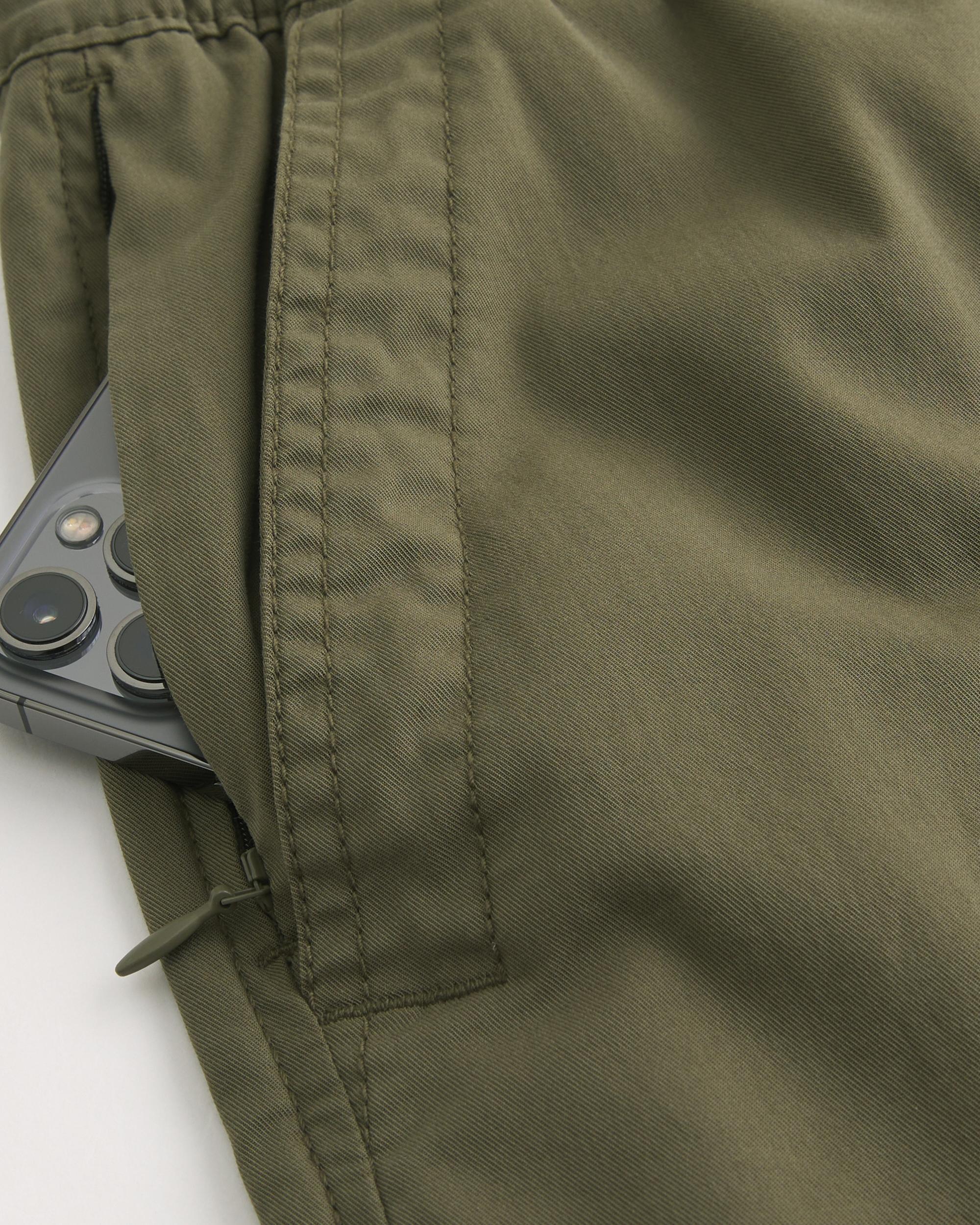 Baggy Pull-On Utility Pants Product Image