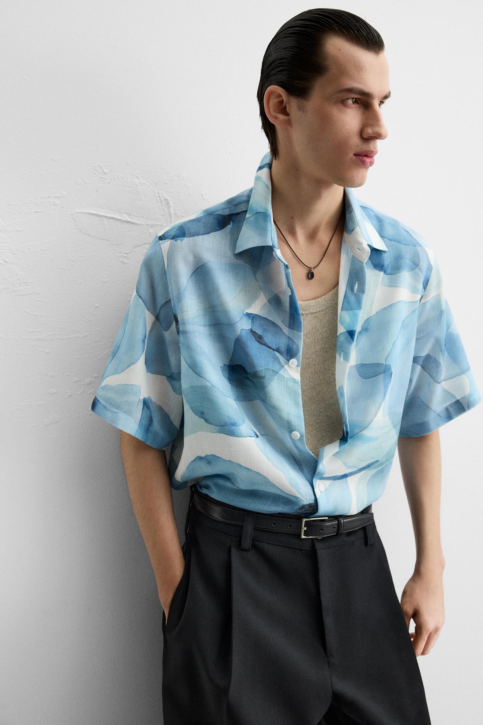 ABSTRACT PRINT SHIRT Product Image