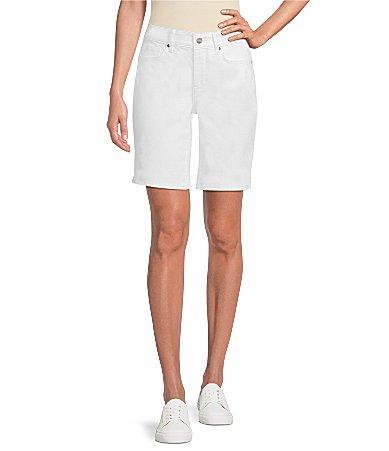 Nydj Ella Side Slit Bermuda Shorts Product Image