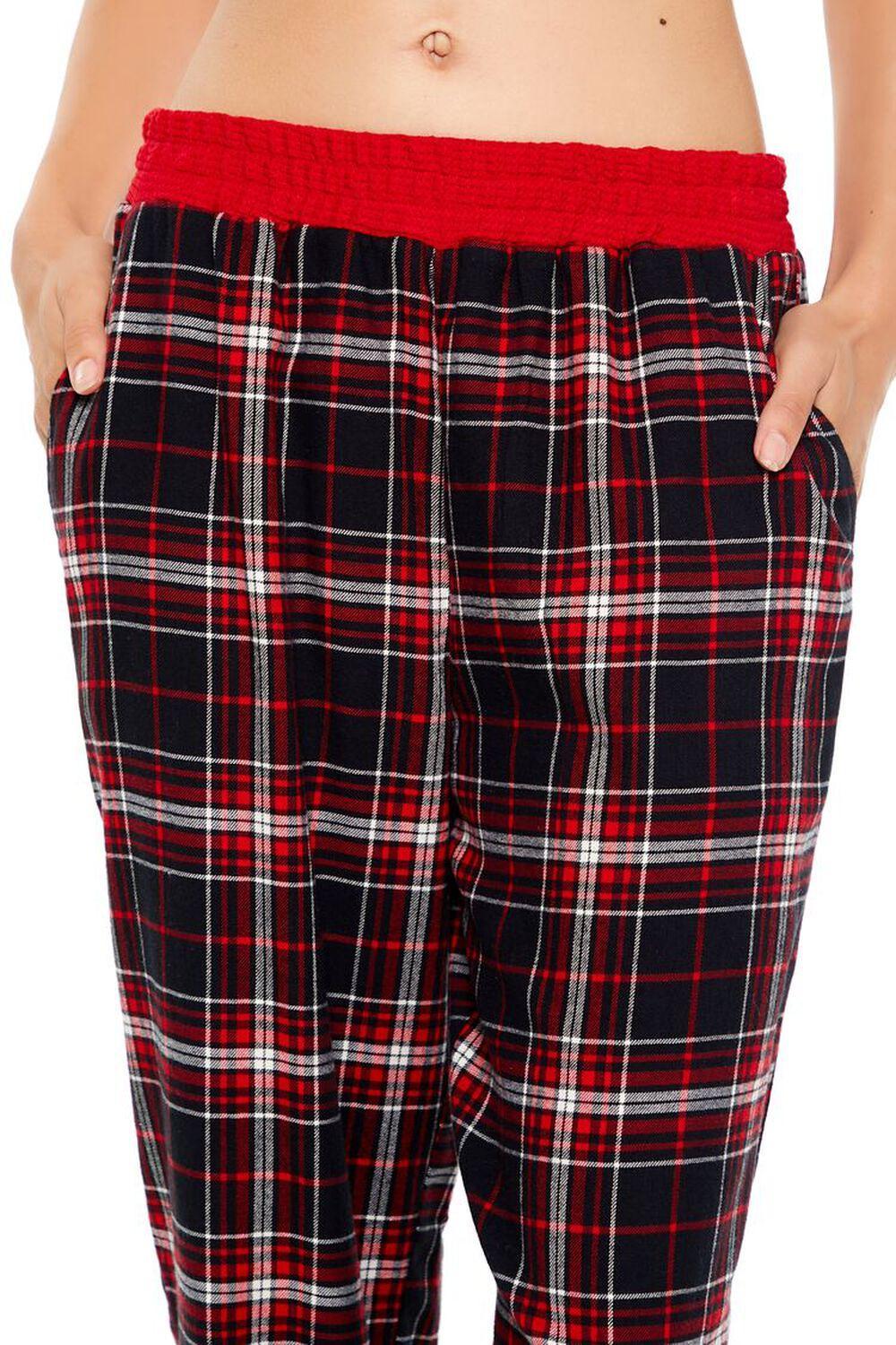 Plaid Flannel Pajama Shorts | Forever 21 Product Image