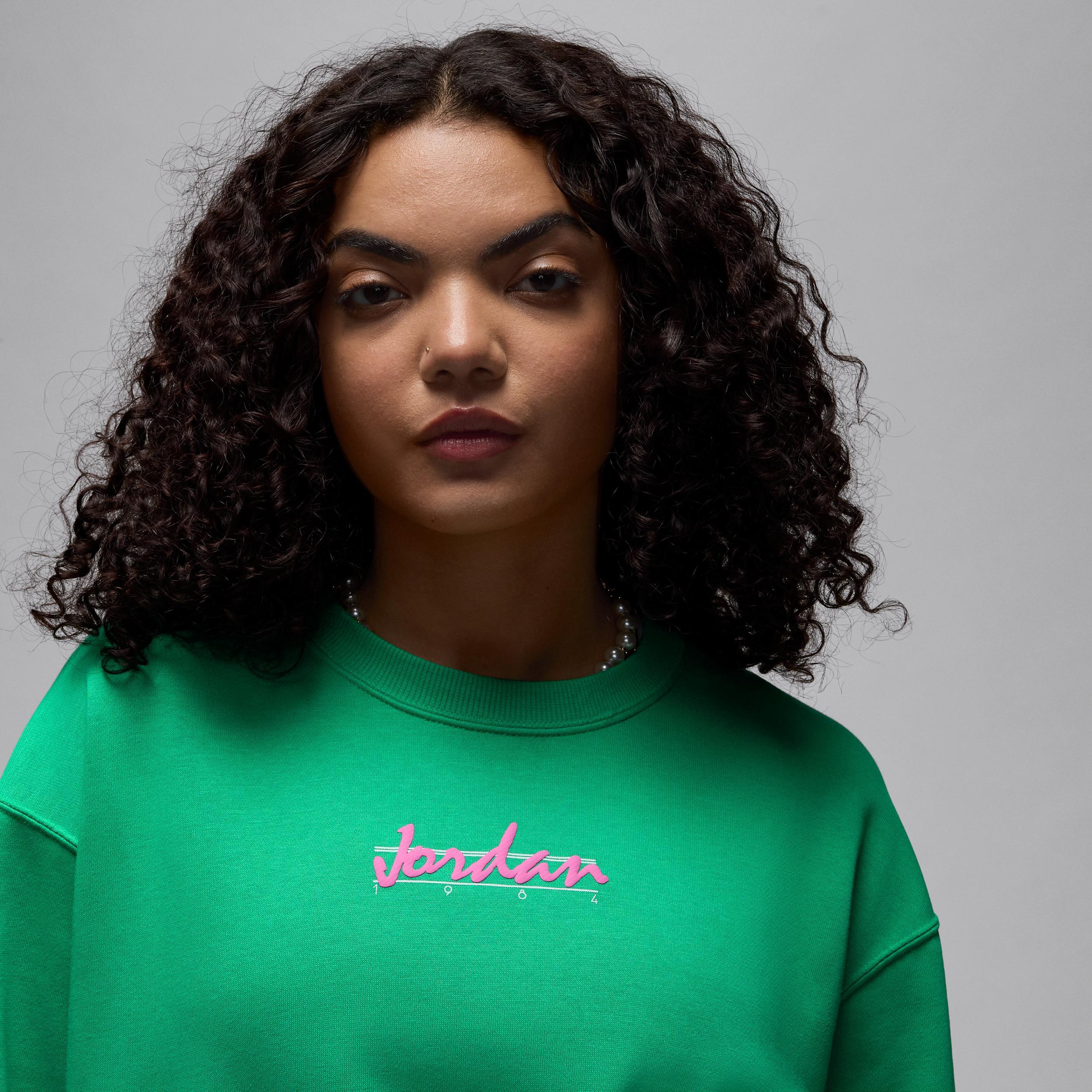 Women's Jordan Brooklyn Fleece Crew-Neck Sweatshirt Product Image