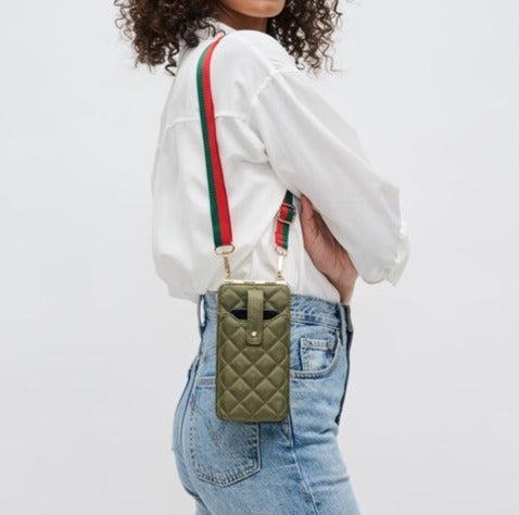 Quilted Cell Phone Crossbody Product Image