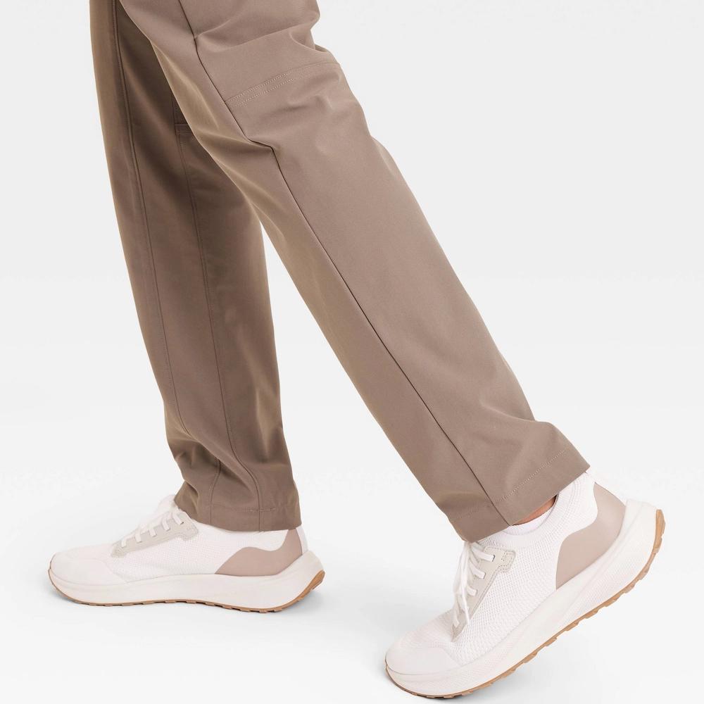 Mens 5-Pocket Golf Pants - All In Motion Dark Brown 34x32 Product Image