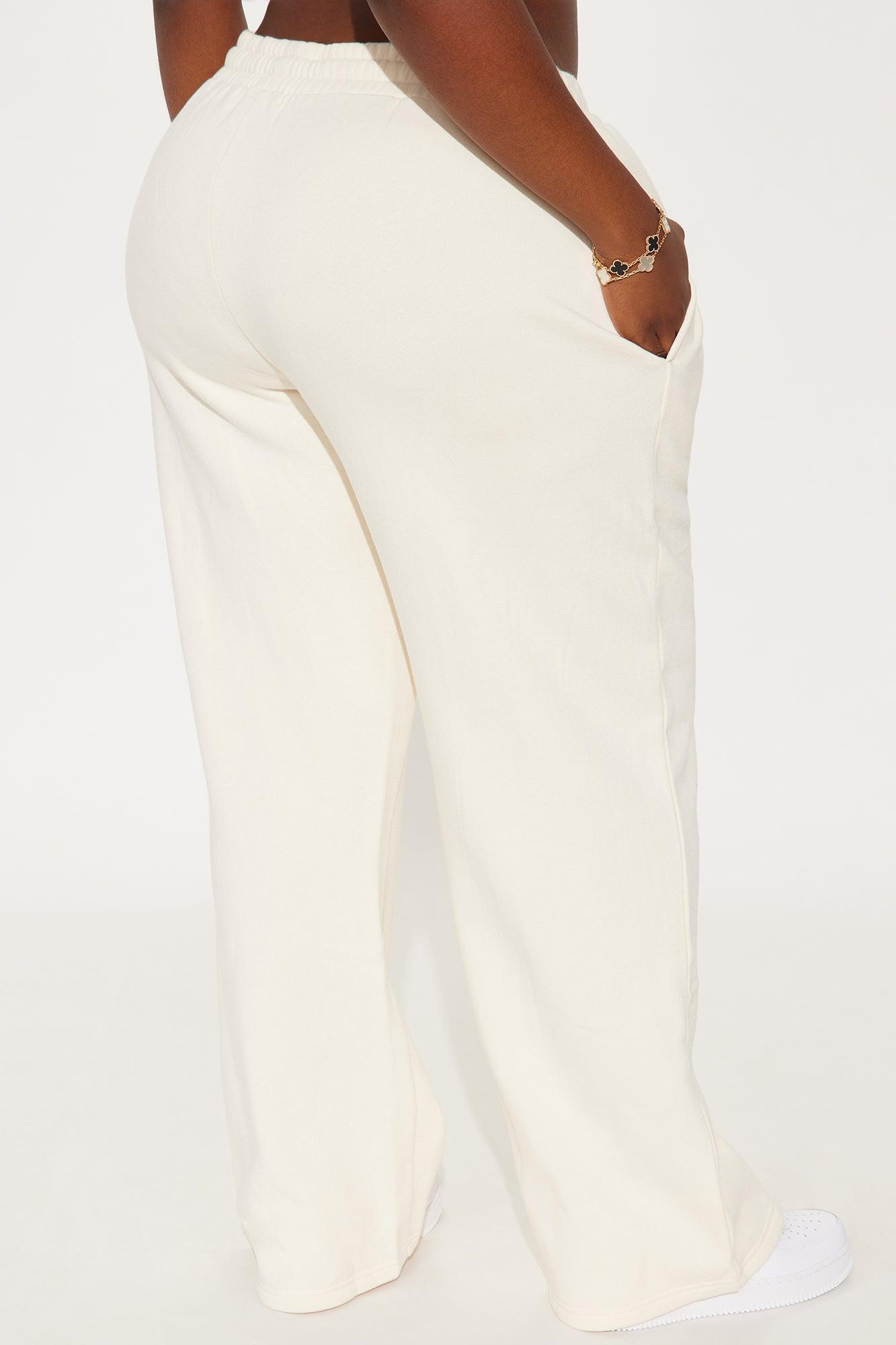 West Coast Wide Leg Pant - Ivory Product Image