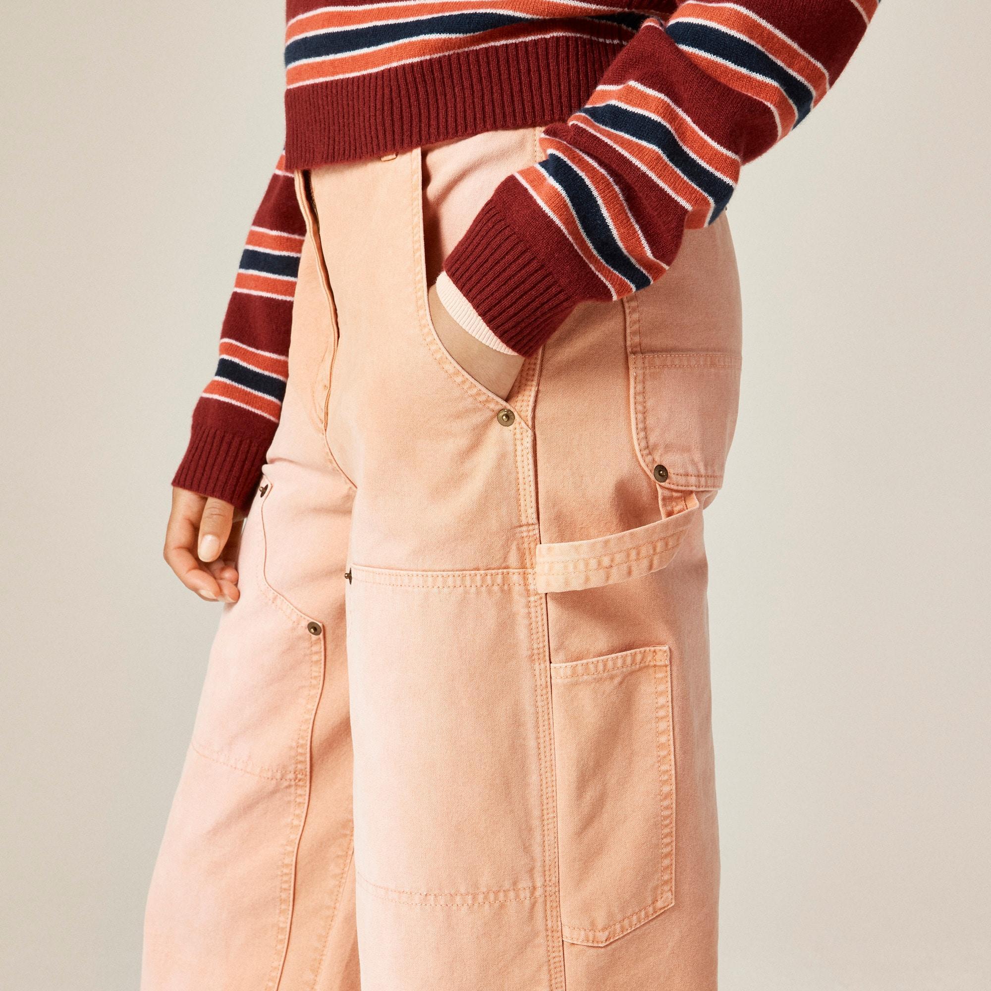 Painter pant in cotton canvas Product Image