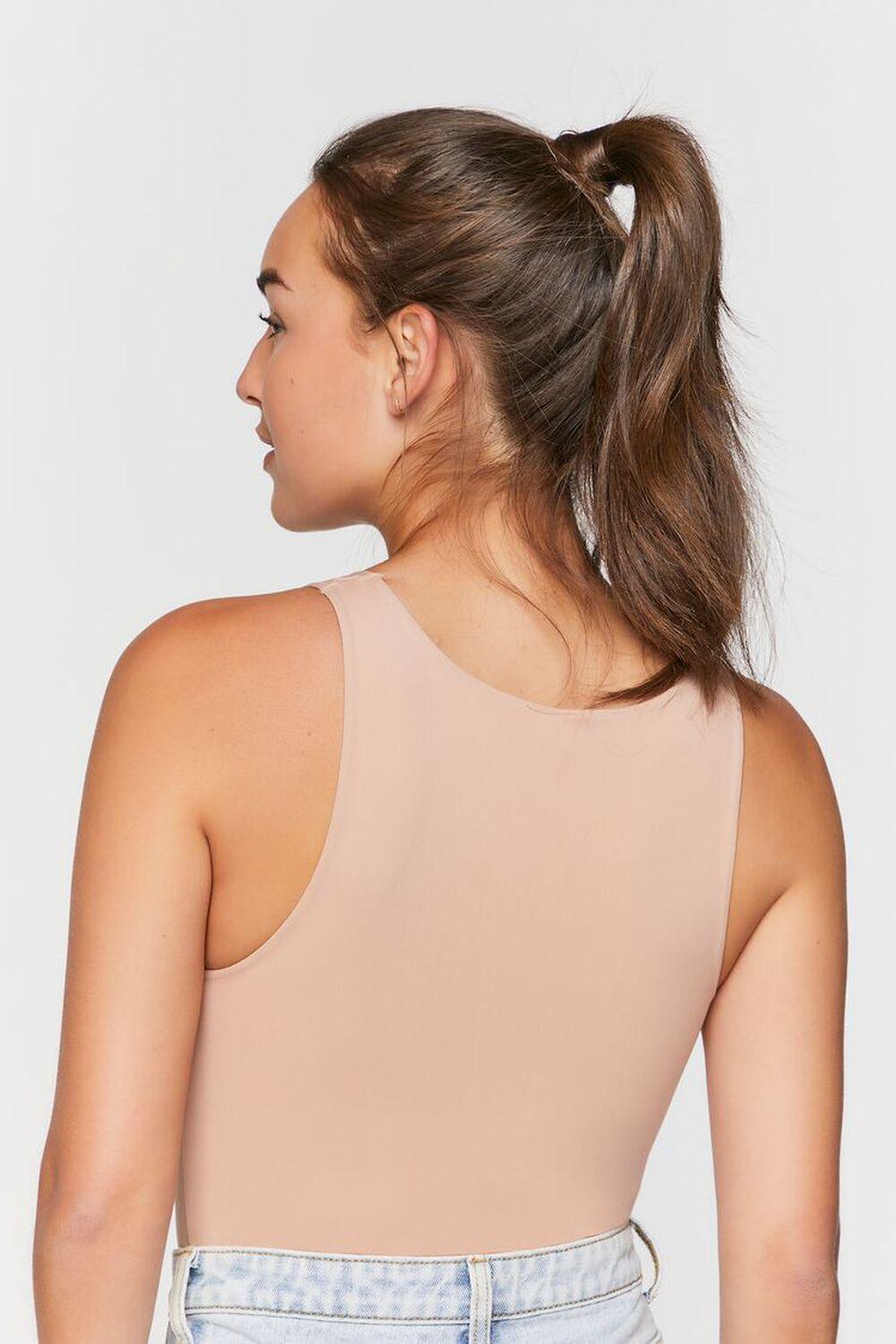 Scoop-Neck Sleeveless Bodysuit | Forever 21 Product Image