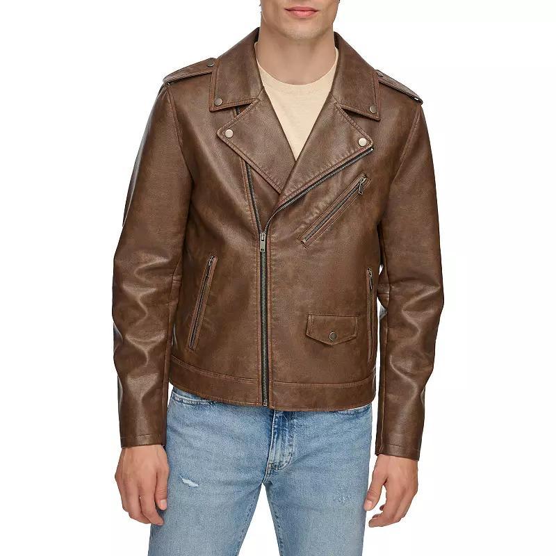 Men's Levi's® Faux Leather Moto Jacket,  Product Image
