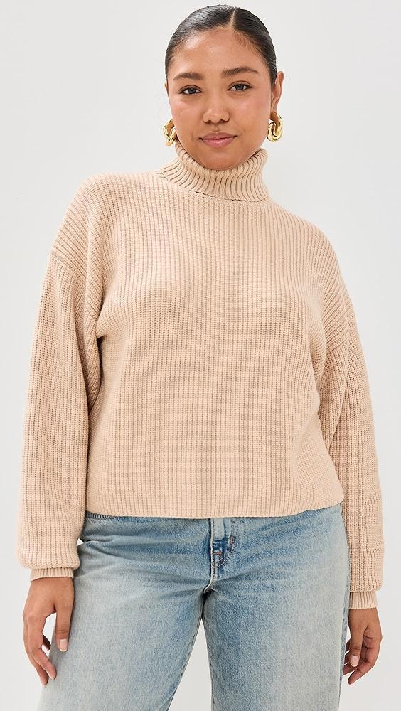 Good American Cozy Ribbed Turtleneck | Shopbop Product Image