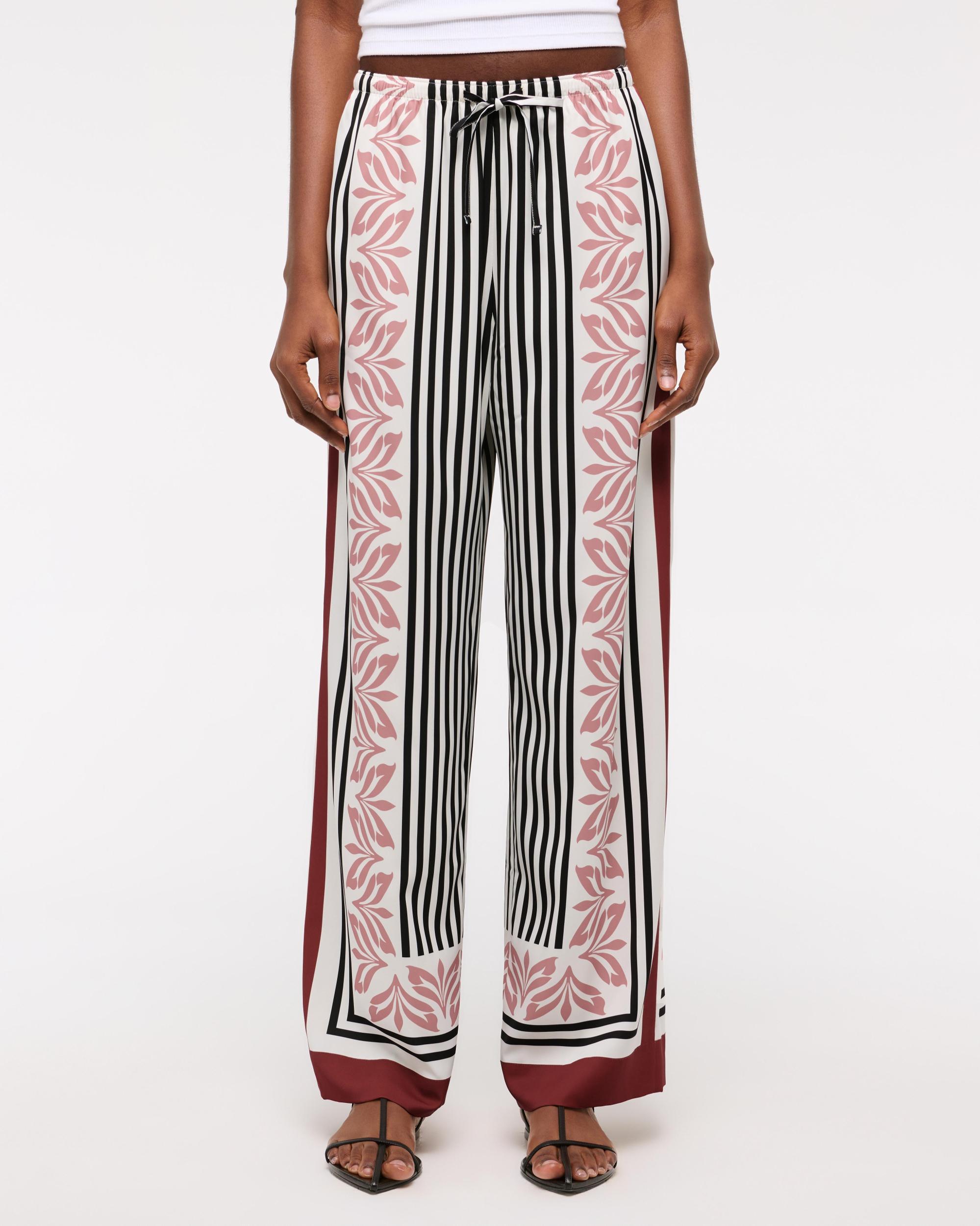 Drapey Wide Leg Pull-On Pant Product Image