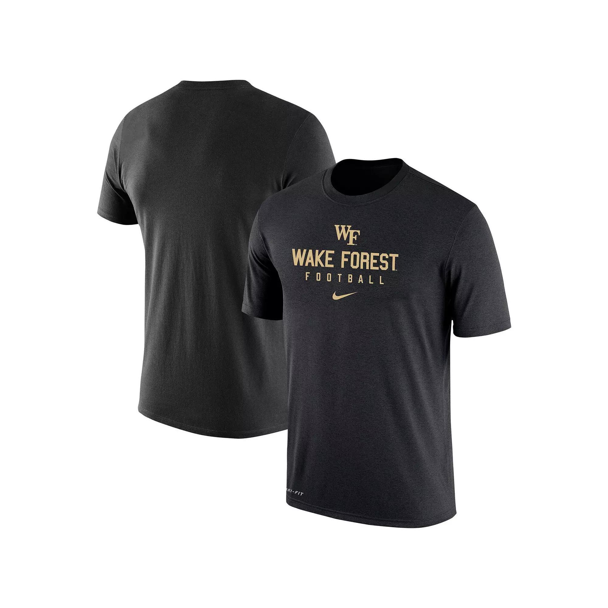 Men's Nike Black Wake Forest Demon Deacons Changeover T-Shirt, Size: XL, Wfu Black Product Image