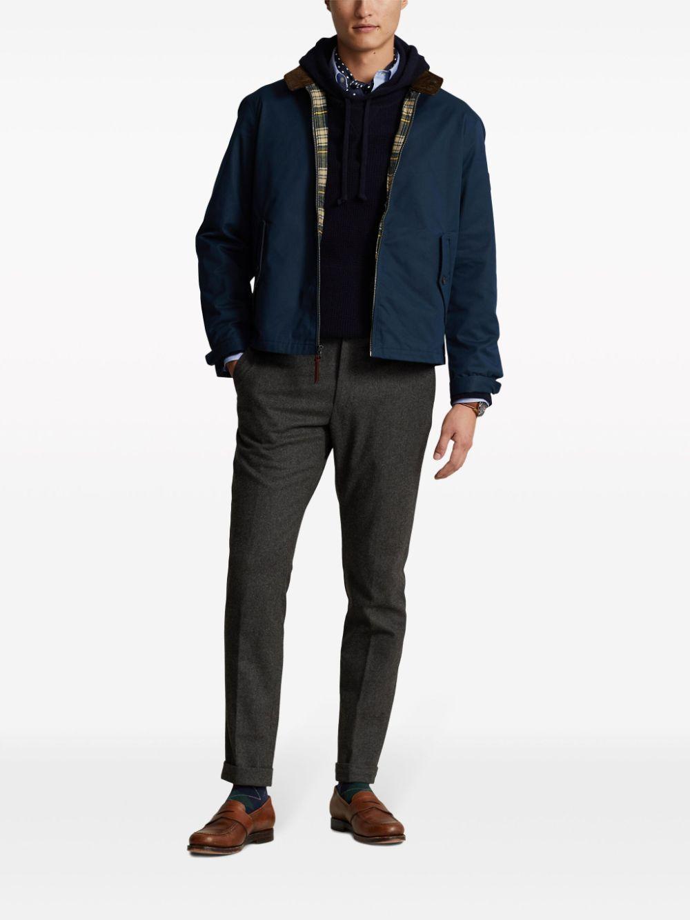 POLO RALPH LAUREN Ventile Button-up Collar Shirt Jacket In Blue Product Image