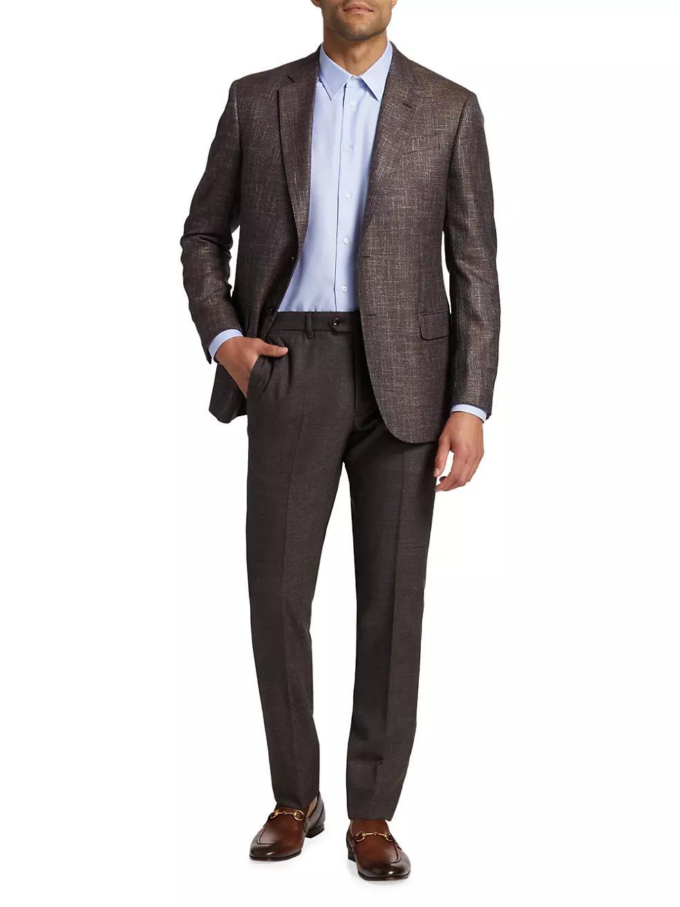 ​Wool Slim Trousers Product Image