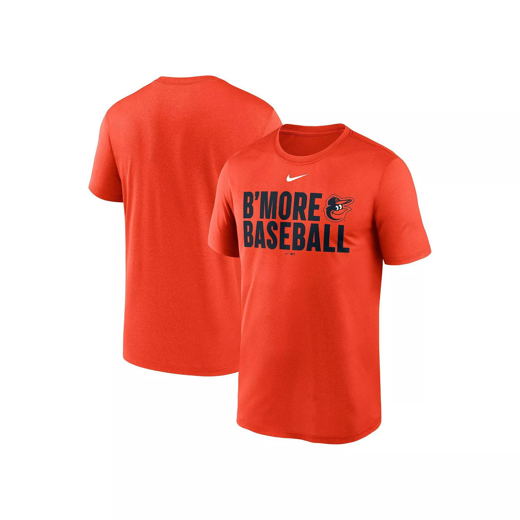 Men's Nike Orange Baltimore Orioles Local Legend Performance T-Shirt, Size: Large Product Image
