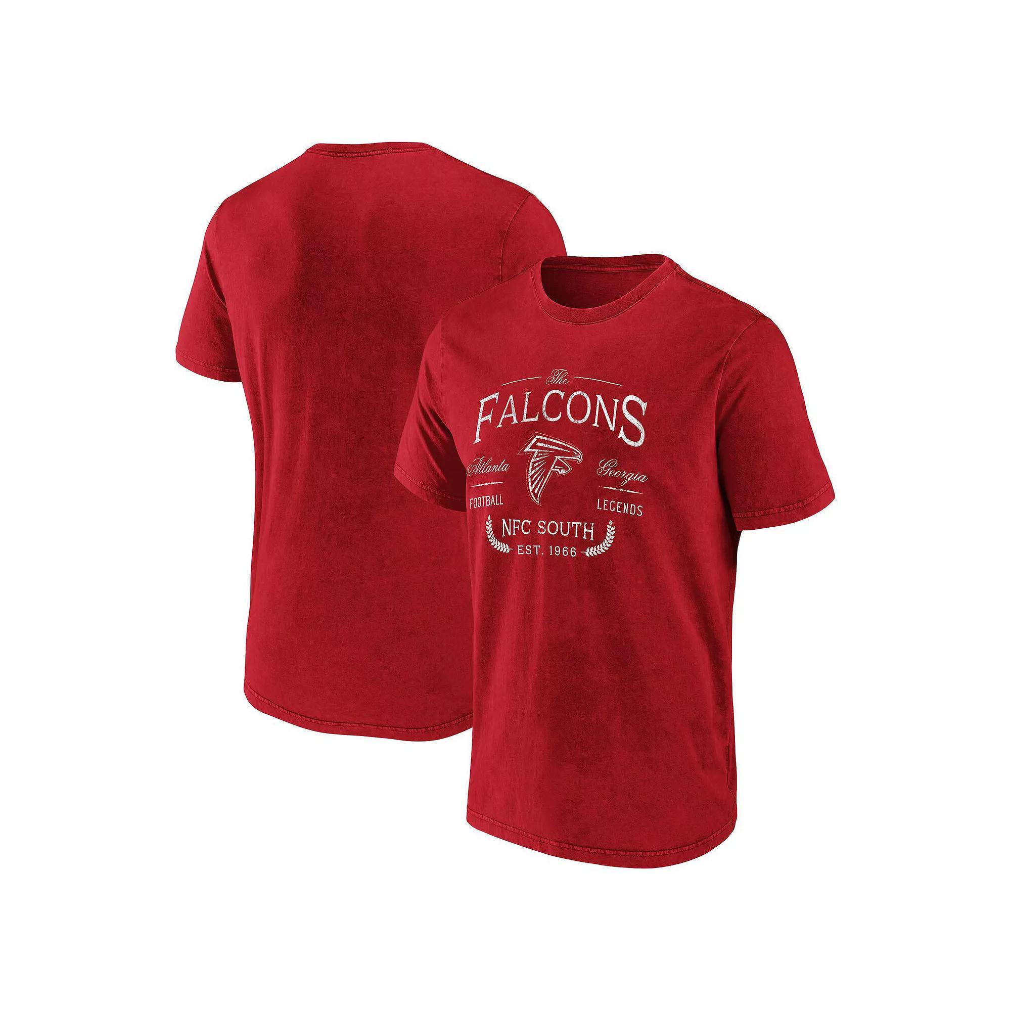 Men's NFL x Darius Rucker Collection by Fanatics Red Atlanta Falcons T-Shirt,  Product Image