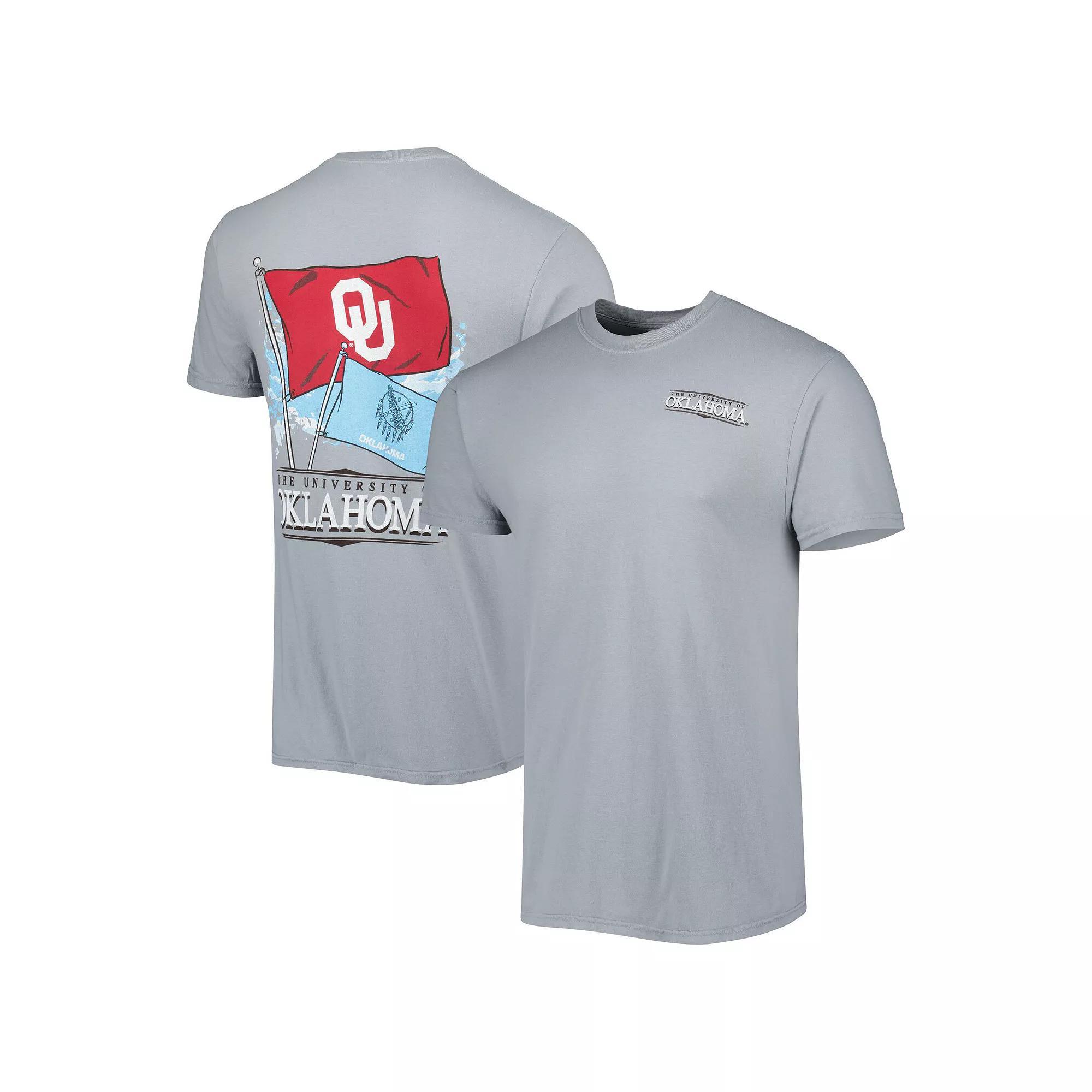 Men's Gray Oklahoma Sooners Hyperlocal T-Shirt, Size: 2XL, Grey Product Image
