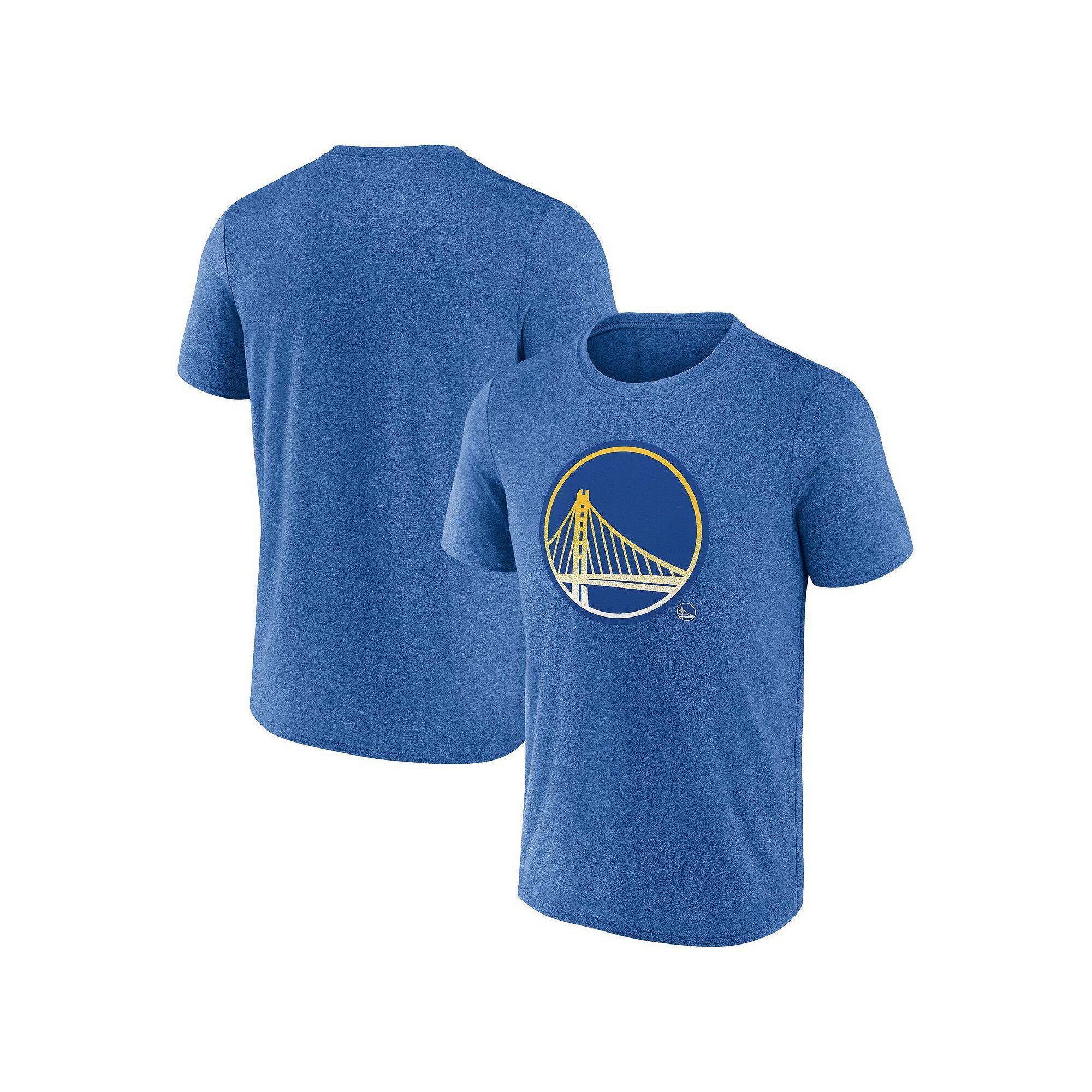 Men's Fanatics Heather Royal Golden State Warriors Iconic Overtime T-Shirt, Size: Large, Blue Product Image