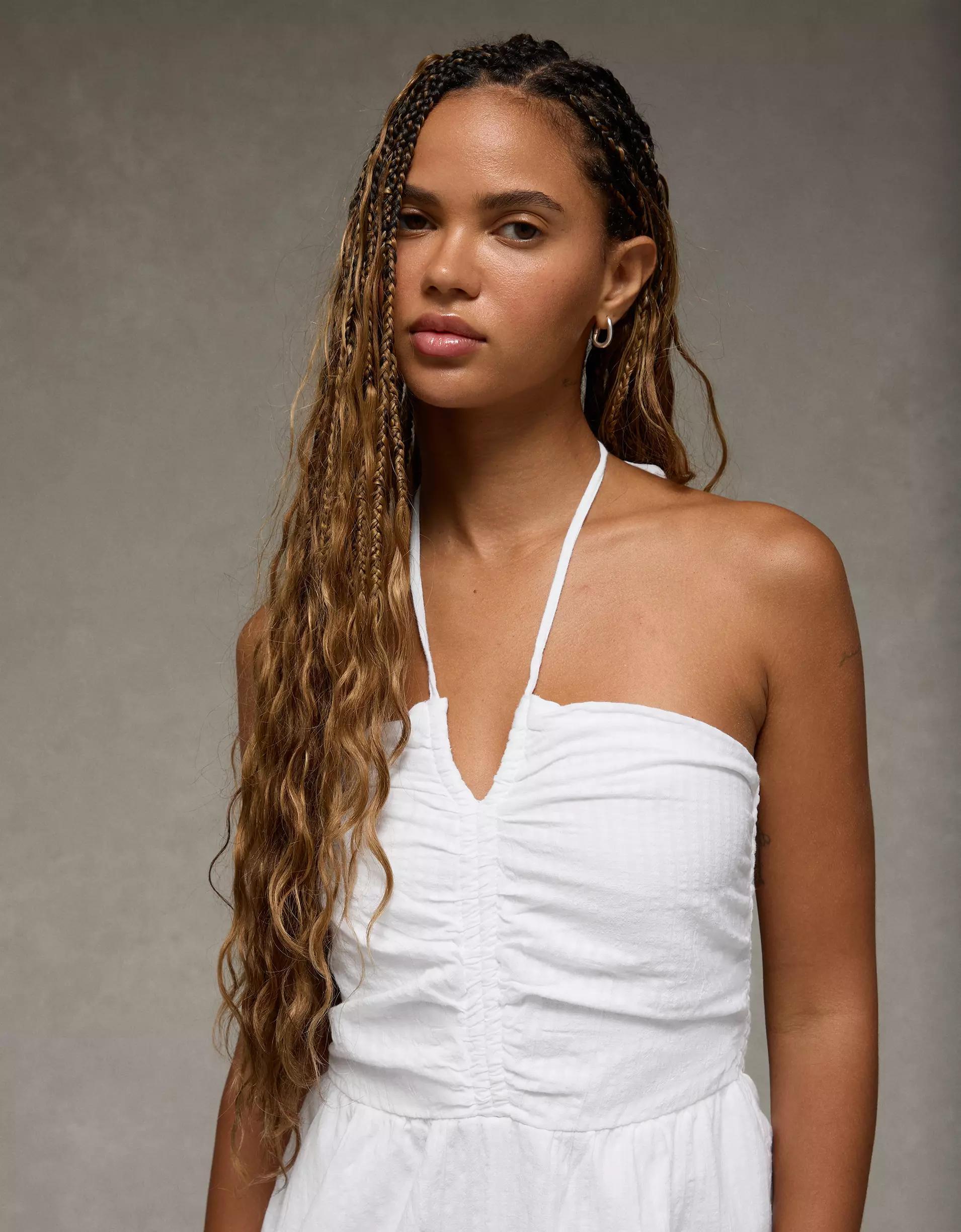 AE Cut-Out Halter Jumpsuit Product Image