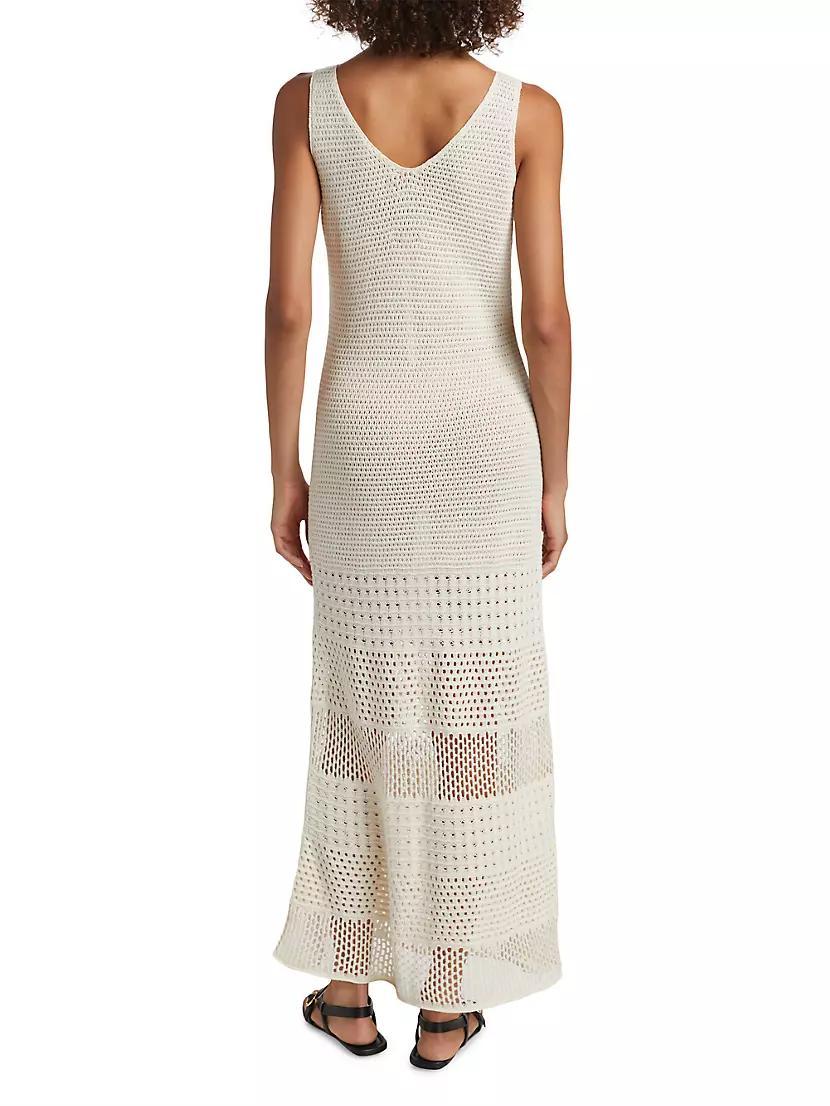 Ensenada Crochet Cotton Maxi Dress Product Image