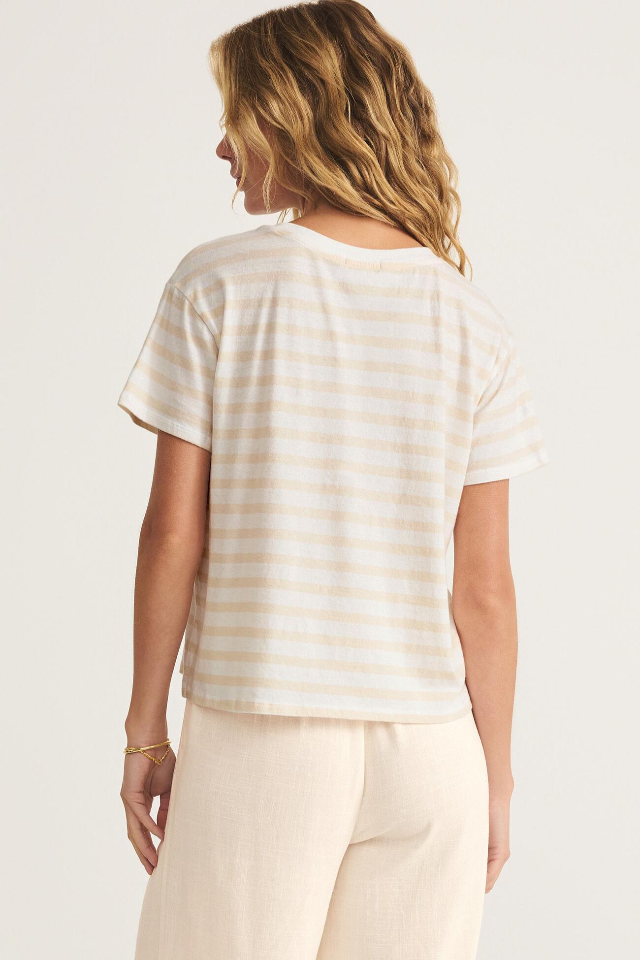 Go To Striped Tee Product Image