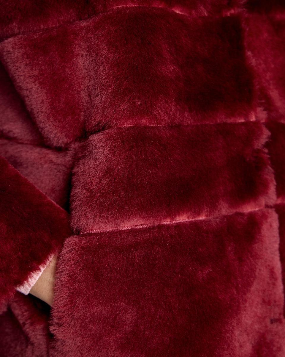 Maximilian Horizontal Shearling Jacket-Maximilian Product Image