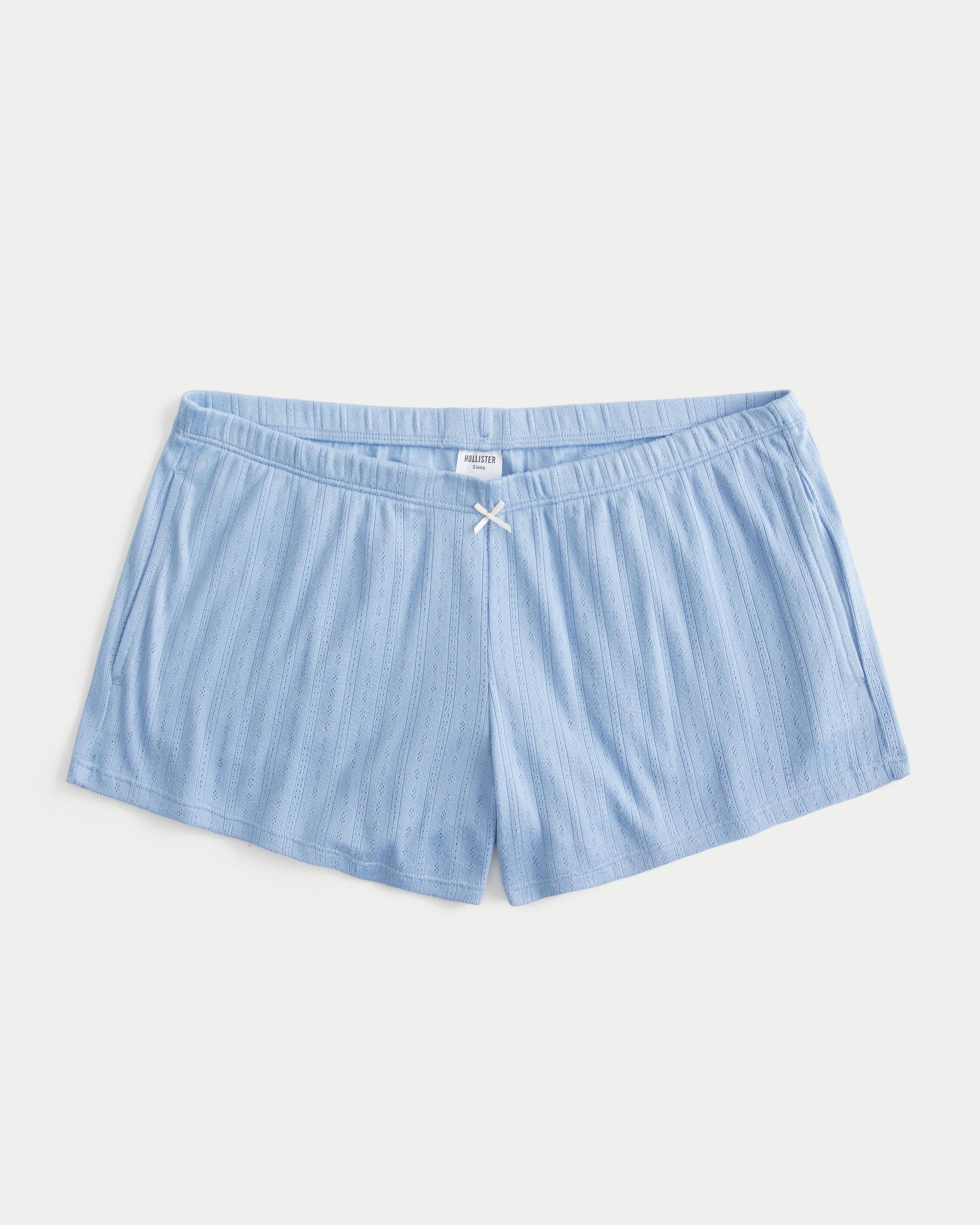 Cozy Pointelle Bow Shortie Product Image