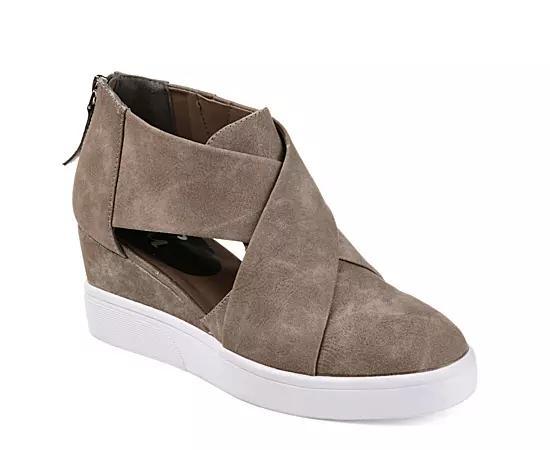 Journee Collection Womens Seena Wedge Sneaker Product Image