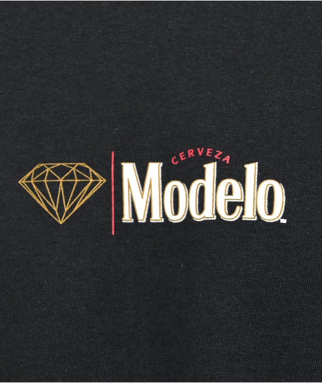Diamond Supply Co. x Modelo Especial Black T-Shirt Product Image